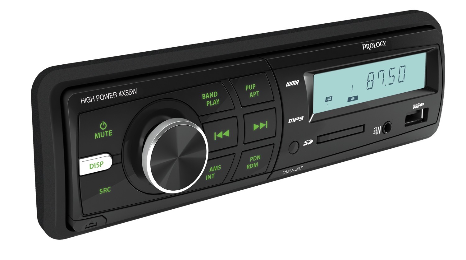 Перейти к просмотру продукта PROLOGY CMU-307 fm/укв sd/usb ресивер